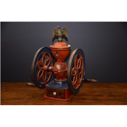 Original antique coffee grinder by Enterprise  Manufacturing Company, Philadelphia,  Pennsylvania wi