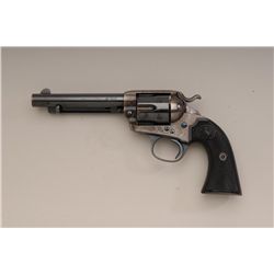 Colt Bisley Model single action revolver, .41  cal., 5-1/2” barrel, blue and case hardened  finish, 