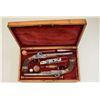 Image 3 : Pair of percussion Dueling/Target pistols by  Bovy of Belgium in fine to excellent  condition, cased