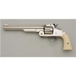 Smith & Wesson 1st Model American single  action revolver in .44 S&W caliber in fine to  excellent c