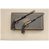 Image 15 : Pair of percussion dueler/target pistols in  French style inside of case marked Verney,  Lyon. The p