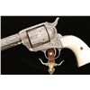 Image 3 : Colt single action Army revolver in . 45 long  Colt calibers with 7 ½ inch barrel, factory  engraved