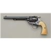 Image 2 : Colt Bisley flap top Target single action  revolver, .38 Colt cal., 7-1/2” barrel, blue  finish, ivo