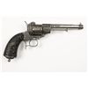 Image 3 : Exhibition quality deep relief scroll  engraved and chiseled single action pin fire  pistol by Lefau