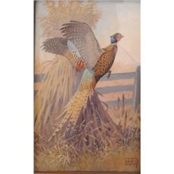 Original oil painting on board signed lower  right Lynn Bogue Hunt. The painting measures  approxima