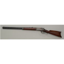 Winchester Model 1886 lever action rifle,  desirable .45-90 caliber, 85-95% original  blue, slightly