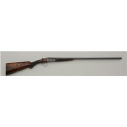 Cased Watson Bros. Best Quality Boxlock  Ejector SxS hammerless shotgun, .410 gauge,  2-1/2” chamber