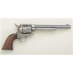 Colt U.S. martially-marked and D.F.C.  inspected SAA revolver, .45 cal., 7-1/2”  barrel, blue and ca