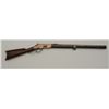Image 1 : Winchester Model 1866 lever action rifle .44  caliber converted to center fire and  inscribed on lef