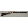 Image 2 : Winchester Model 1866 lever action rifle .44  caliber converted to center fire and  inscribed on lef