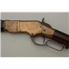 Image 6 : Winchester Model 1866 lever action rifle .44  caliber converted to center fire and  inscribed on lef