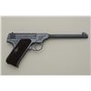 Image 3 : Colt Woodsman .22 caliber semi-automatic  pistol factory engraved with blue finish and  checkered wo