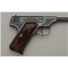 Image 4 : Colt Woodsman .22 caliber semi-automatic  pistol factory engraved, serial number 5625.  Factory lett