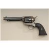 Image 2 : Colt SAA revolver, .44-40 cal., 5-1/2”  barrel, blue and case hardened finish,  checkered black hard