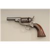 Image 2 : Colt Wells Fargo Model percussion revolver,  3” octagon barrel, blue and case hardened  finish, wood