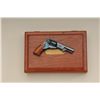 Image 2 : Rare Weston miniature 1/3 scale model of a  Colt Paterson Ehler’s pocket revolver, blued  finish, wo