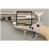 Image 6 : Colt Single Action Army revolver early black  powder era, serial number 1352 showing italic  barrel 