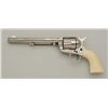 Image 7 : Colt Single Action Army revolver early black  powder era, serial number 1352 showing italic  barrel 