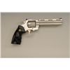 Image 1 : Colt Python .357 magnum, double action  revolver with 6” barrel, high polished nickel  finish and me