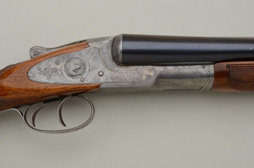 L. C. Smith 2E Grade 12 gauge double barrel shotgun with Crown steel