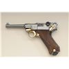 Image 2 : Wood cased customized Luger P.08 semi-auto  semi-auto pistol, byf marked and dated 42 on  top of fra