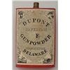 Image 2 : Dupont Superfine Fg Gunpowder can, approx. 6”  in height with complete label, majority of  original 