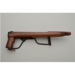 U.S. M1 carbine paratrooper stock ONLY;  overall very good condition with some  scattered old mars f