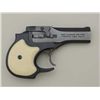 Image 2 : High Standard over and under .22 Magnum  caliber Model DM – 101 double action  Derringer with leathe