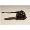 Image 8 : Star tobacco company plug cutter showing old  black paint and fancy pinstriping. The  condition is v