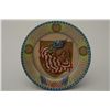 Image 2 : Early 1900’s patriotic color advertising  metal tray approx. 10” in diameter  compliments of C.D. Ke