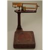 Image 3 : Old Howe iron and brass 60 lbs. package scale  stenciled in white “Wells Fargo & Co.  Express” on bo