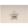 Image 4 : Five pointed star badge marked “DEPUTY  SHERIFF” with makers mark on reverse  “SACHS-LAWLOR M. & M.C