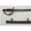 Image 3 : Model 1860 Cavalry sword with metal scabbard;  one side of hilt marked “M”, the other side  marked “