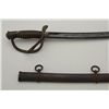Image 4 : Model 1860 Cavalry sword with metal scabbard;  one side of hilt marked “M”, the other side  marked “