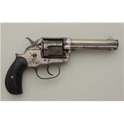 Colt Model 1878 double action frontier  revolver in .45 long colt caliber with 4 ¾”  barrel, nickel 