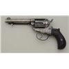 Image 3 : Colt Model 1877 double action Lightning  revolver in .38 caliber with 4 ½” barrel,  traces of blue a