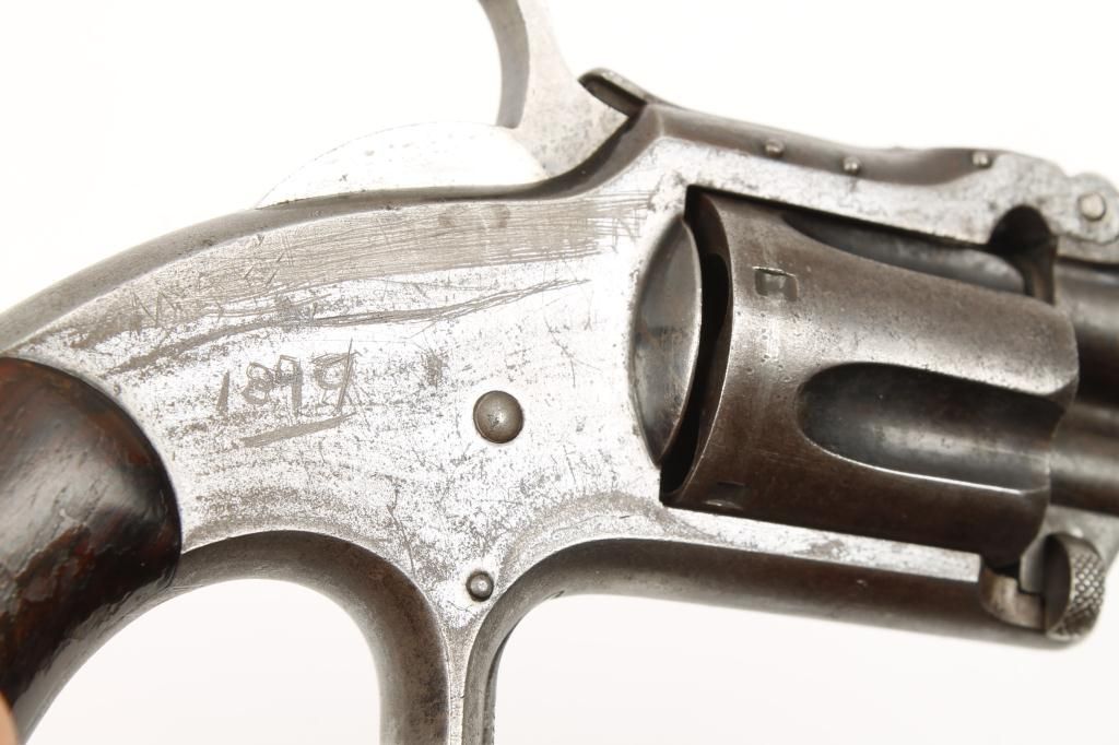 Scarce Smith & Wesson Model 1 ½ New Model .32 caliber rimfire revolver ...