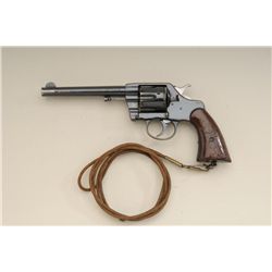 Colt Model 1901 .38 caliber U.S. Martial  marked double action revolver inspected by  R.A.C. in very