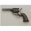 Image 3 : Colt SAA revolver, .44CF cal., barrel reduced  to 4-1/4” and ejector assembly removed,  nickel finis