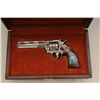 Image 1 : Colt Python .357 Magnum double action  revolver stainless steel with 6” barrel, deep  scroll engrave