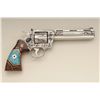 Image 7 : Colt Python .357 Magnum double action  revolver stainless steel with 6” barrel, deep  scroll engrave