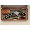 Image 11 : Cased Smith & Wesson 1st Model 3rd Issue spur  trigger revolver, .22 cal., 3-1/4” barrel,  blue fini