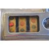 Image 5 : Rock – Ola 5 cent slot machine with wood  sides showing last patent date of January 17,  1922. Very 