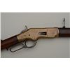 Image 5 : Winchester Model 1866 lever action musket in  .44 rimfire caliber serial number 76189. This  model 1