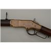 Image 7 : Winchester Model 1866 lever action musket in  .44 rimfire caliber serial number 76189. This  model 1