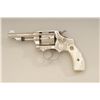 Image 2 : Smith & Wesson .32 caliber hand ejector with  factory 3 ¼” barrel showing deluxe period  engraving i