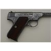 Image 4 : Colt Woodsman Model .22 caliber  semi-automatic pistol factory engraved,  serial number 101975. Fact