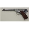 Image 7 : Colt Woodsman Model .22 caliber  semi-automatic pistol factory engraved,  serial number 101975. Fact