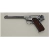 Image 9 : Colt Woodsman Model .22 caliber  semi-automatic pistol factory engraved,  serial number 101975. Fact