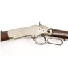 Image 2 : Winchester Model 1866 saddle ring carbine  with original half nickel finish and  remaining in very g